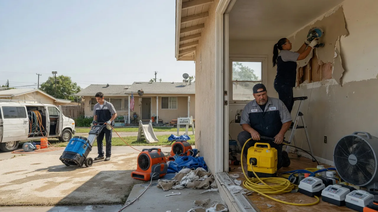 Water Damage Restoration in Point, TX near me